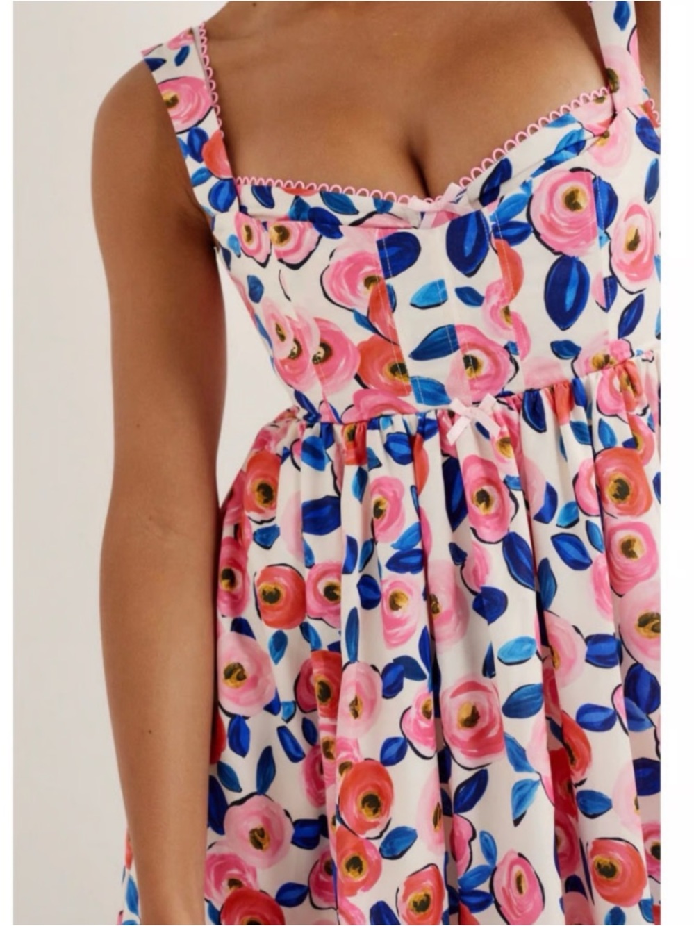 For Love & Lemons Gianna Mini Dress - Picture 3 of 12